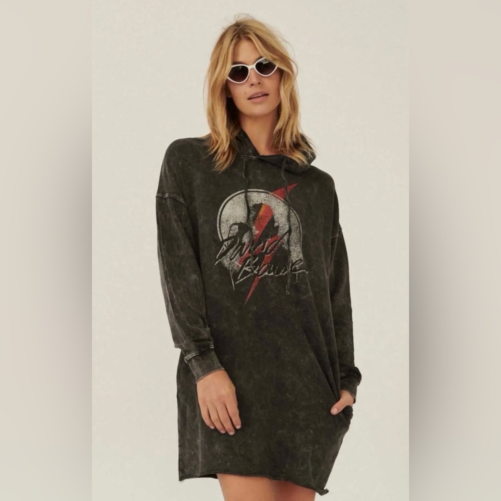 David Bowie Hooded Sweater
Dress / Tunic Oversized - MEDIUM
